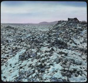 Image: Lava Field with Snow